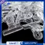 Bộ 100 Kẹp Nhựa Bulldog Bộ Kẹp Giấy Tiện Ích Kẹp Bản Lề Kẹp Cho Gia Đình, Sử Dụng Trong Suốt
