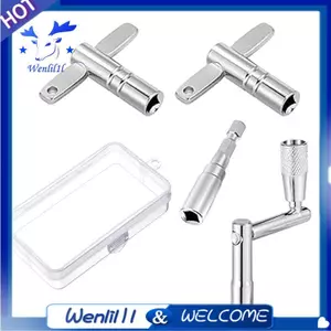 Bộ chìa khóa trống, Bộ điều chỉnh trống có phím tiêu chuẩn, phím tốc độ, mũi khoan, nhiều công cụ để điều chỉnh trống