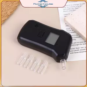 Máy kiểm tra hơi thở LCD kỹ thuật số POWER Thiết bị phát hiện di động có móc khóa cho khách truy cập quầy Bar.