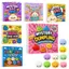 SRVN Kawaii Bánh Bao Mùa Vọng Lịch Hộp Mù Bóp Mềm Đồ Chơi Giảm Căng Thẳng Cho Trẻ Em Thanh Thiếu Niên Quà Tặng Ngày Lễ.