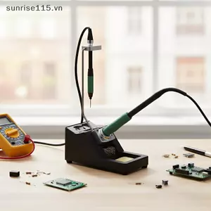 SRVN C210 C245 115 Bộ dụng cụ sắp xếp tay cầm bằng sắt hàn với áo lót cáp DC xốp dành cho kỹ thuật viên tại nhà Xưởng lưu trữ dụng cụ.