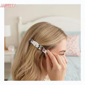 HFSHY Bạc Y2K Phong Cách Nữ Kẹp Tóc Kim Loại Thanh Lịch Dubill Kẹp Bên Nổ Tóc Cô Gái Phụ Kiện Tóc VN