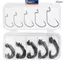 MAKY 51PC Móc Quay Hộp Nhỏ Bộ Niel Hook Subbait Rộng Bụng Quay Móc Mồi Mềm Móc Hộp VN