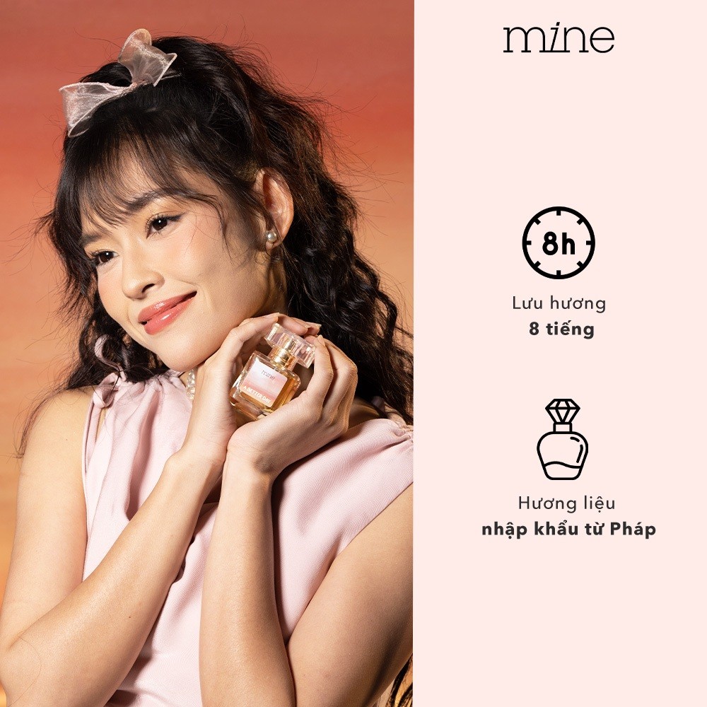 [TẶNG MẶT NẠ Ủ TÓC 490k] Nước hoa mine A Better Day Hoa hồng trầm lắng, lãng mạn 30ml