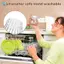 Bình Thủy Tinh Đường Hộp Đựng Có Nắp Tre Và Thìa Cho Cà Phê Thanh Phụ Kiện Nhà Bếp 600ml