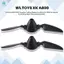 2 Chiếc Xk A80.0006 Cánh Quạt Gấp Cánh Quạt Cho Xe Xk A800 Rc Máy Bay Cố Định Cánh Glider Nâng Cấp Phụ Kiện Dự Phòng