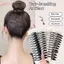 HFSHY Matte Hình Học Chân Tóc 10 / 12 Chiếc Sóng Ngôi Sao Phong Cách Vuông Cho Nữ Phong Cách Và Bền Đẹp VN