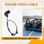 Cáp tháo mui xe cho 3 'E46 320I 323I 330I Bộ cáp Bowden Dây tháo mui xe 51238208442