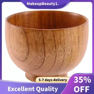 Bát gỗ Bát súp bằng gỗ Hộp đựng thực phẩm tốt cho sức khỏe Bữa tối cổ điển Bộ đồ ăn Phụ kiện nhà bếp