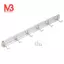 Móc treo tường bằng kim loại gia dụng 6 móc treo khăn dài 15 "