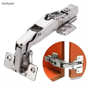 Luckyew Phần Cứng 165 Độ Thủy Lực Gấp Giảm Chấn Đệm Cửa Bản Lề Phụ Kiện Cửa Sổ Đồ Nội Thất TQ