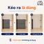 【Pet House】Cổng Rào Thú Cưng Tự Động Kéo Dãn Lưới Ngăn Chó Mèo Trong Nhà Lắp Đặt Không Khoan