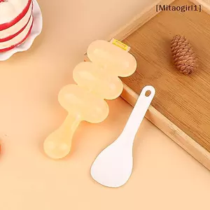1 Bộ Trẻ Em lắc một quả bóng cơm hình quả bóng thịt viên với 3 khuôn quả bóng sushi lắc nhạc cơm khuôn [Vn]