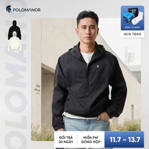 Áo khoác gió nam Cao Cấp chống nắng ASTON, chất liệu Dù Twill mềm mịn thoáng mát - POLOMANOR
