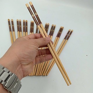 Combo 10 Đôi Đũa Tre Đình Hiệp  Kháng Khuẩn  không cong, hạn chế nấm mốc