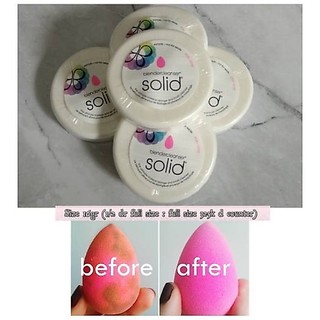 Xà Phòng Giặt Cọ, Giặt Mút Trang Điểm  Beauty Blender( có hộp và không hộp)