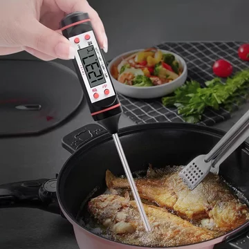 Nhiệt Kế Điện Tử Độ Chính Xác Nhiệt Kế Đo Nước Pha Sữa Đầu Inox 304 Cao Cấp Nhiệt Kế Đo Thực Phẩm AV888
