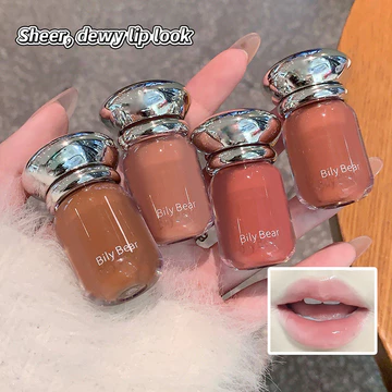 Son bóng chống thấm nước lâu trôi Tint dưỡng ẩm không dính Son môi dạng lỏng sáng bóng cho nữ