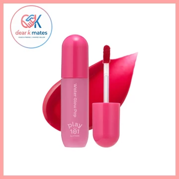 [etude] Water Glow Pop Tint, 1 cái/ Son Tint Hàn Quốc/ Hoàn thiện bóng/ Xác thực của bạn thân k