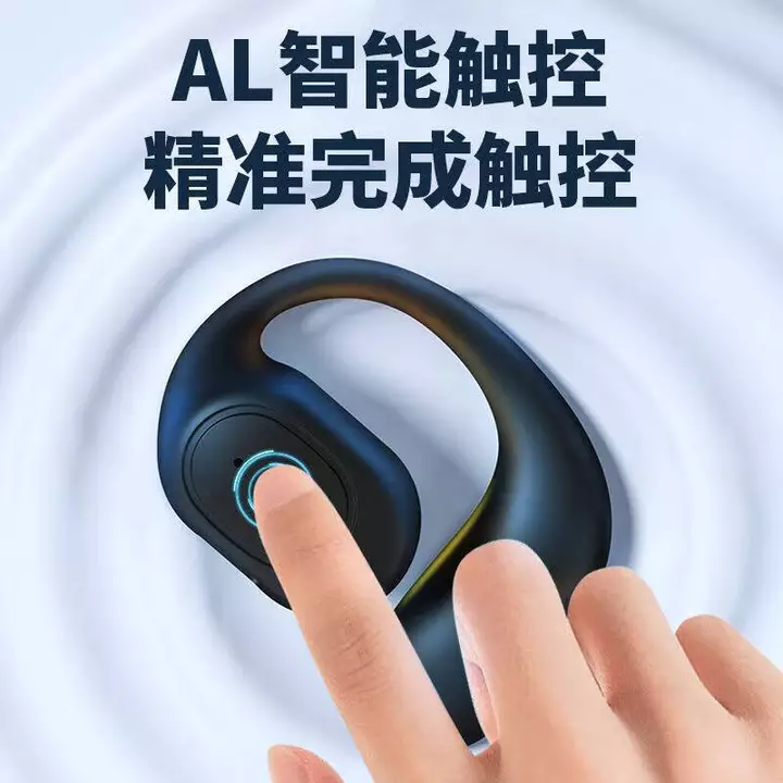Zhuogubu ow Tai nghe Bluetooth Bluetooth Tai nghe thể thao Tai nghe treo Tai nghe dẫn điện mở trong tai Tai nghe thể thao Tai nghe 8UJ0 – 3