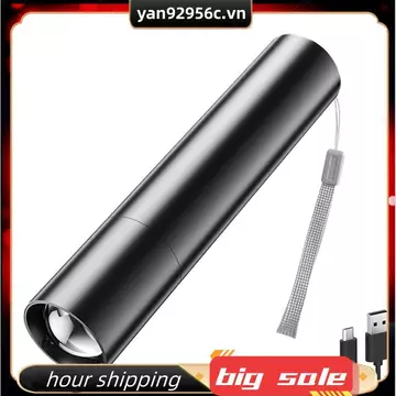 Mini Kính Thiên Văn Zoom Đèn Pin Kính Thiên Văn Zoom Đèn Pin USB Sạc Chống Nước Mạnh Mẽ Đèn Pin Chống Nước Mạnh Mẽ Đèn Pin Di Động Đèn Pin