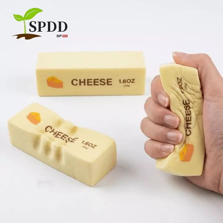 Đồ chơi Squishy bơ SPDD, Đồ chơi Fidget họa tiết mềm thực tế, Đồ chơi trẻ em Đồ chơi trẻ em Co Giãn tăng chậm Bóp nhẹ nhàng Đồ chơi ép bơ cho trẻ em Người lớn