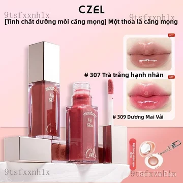 Son môi Tinh chất dưỡng môi, son bóng, son môi căng mọng, bóng mượt, không dễ phai màu, dành cho học sinh, hiệu ứng gươn