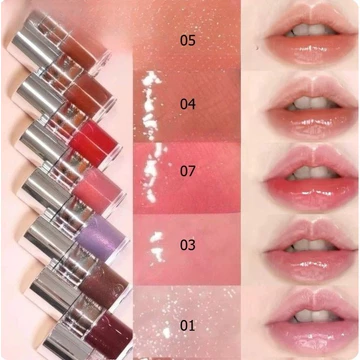 Sản phẩm mới Bobo Water Gloss Lip Jelly 6ml Lip Glaze Lip Oil Lip Gloss 01 / 02 / 03 / 04 / 05 / 06 / 07 / 08