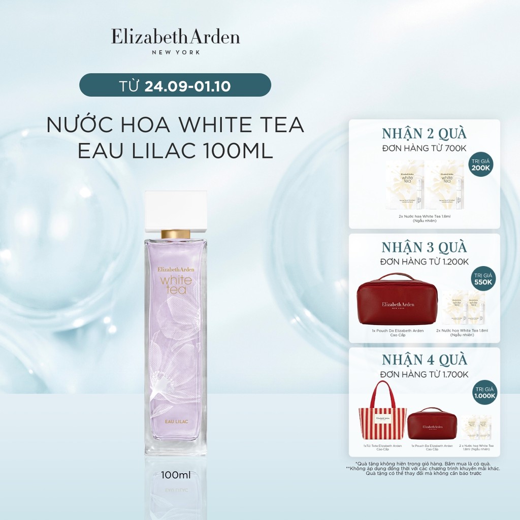 Nước hoa Nữ Elizabeth Arden White Tea Eau Lilac EDT 100ml