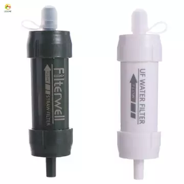 Ống hút lọc nước mini ECHOG, Bộ lọc nước lọc ống hút uống trực tiếp, Máy lọc nước riêng lẻ Máy lọc sinh tồn mini Máy lọc nước uống Ống hút cắm trại