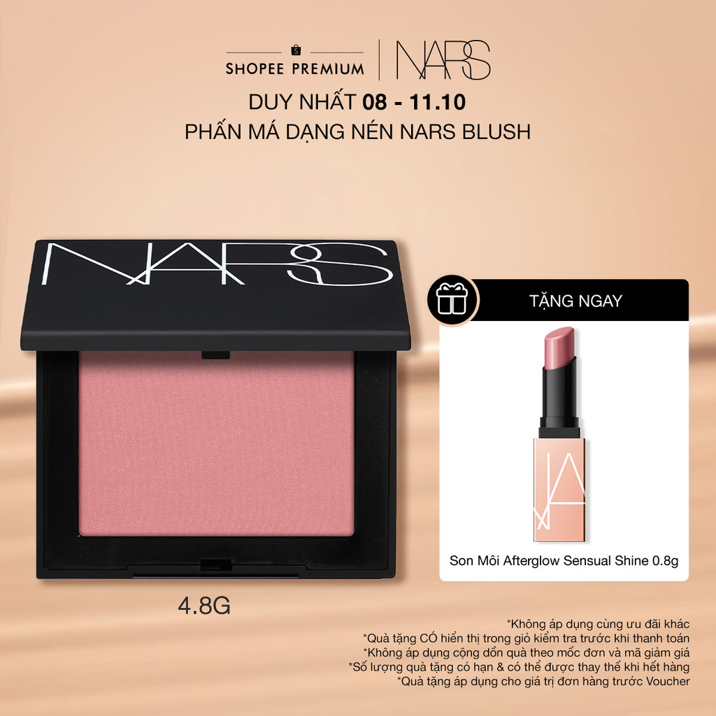 Phấn má hồng NARS Blush/Talc-Free Blush 4.8g
