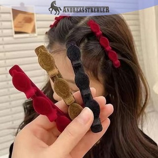 Onetimingfine Màu Trơn Kẹp Tóc Phong Cách Hàn Quốc Cắt Tóc Nổ Kẹp Trán Đổ Barrettes Phụ Kiện Tóc VN