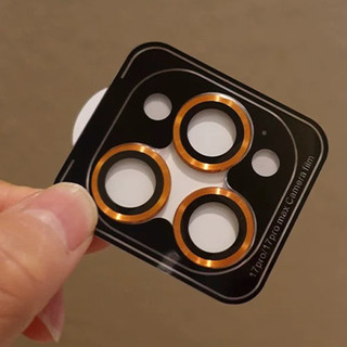 Kính Màu Cam Bảo Vệ Ống Kính Máy Ảnh Cho iPhone 17 Pro Max 17Air 16 Plus 15 14 13 12 11 Kính Cường Lực Camera Bảo Vệ Phim