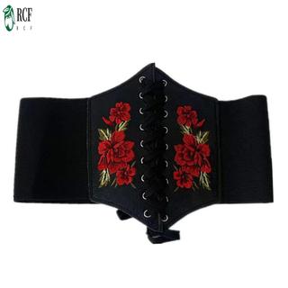 Áo lót nữ Corset thêu hoa hồng Corset màu đen tập eo hàng đầu Cincher để giảm cân cho nữ