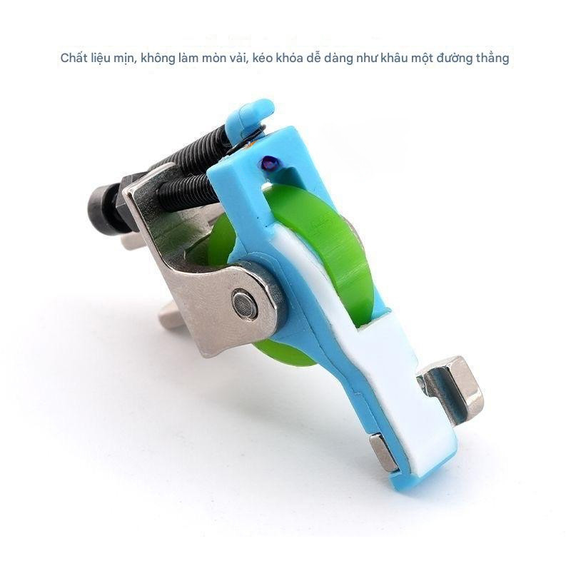 Chân Vịt May Dây Kéo Bánh Xe Nhựa Chống Nhăn T36LN/S518L – Phụ Kiện Máy May 1 Kim Công Nghiệp