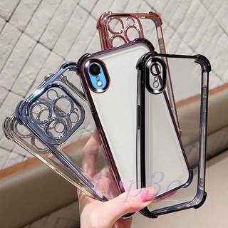 Ốp điện thoại trong suốt chống rơi bốn góc iPhone Xr SJDK