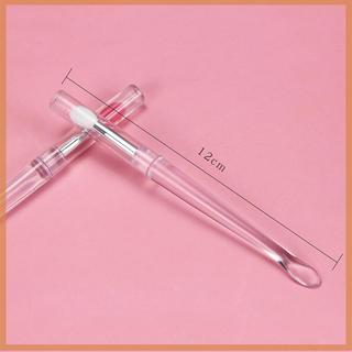 [savemoneyeveryday] 1PC Dụng cụ bôi bóng môi đa chức năng Bàn chải môi bằng silicon có bụi kèm cọ son môi Dụng cụ trang điểm [vn]