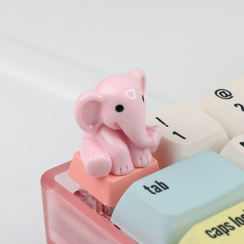 Keycap Hình Voi Mini Dễ Thương Trang Trí Bàn Phím Cơ | KCAP - World of keycaps