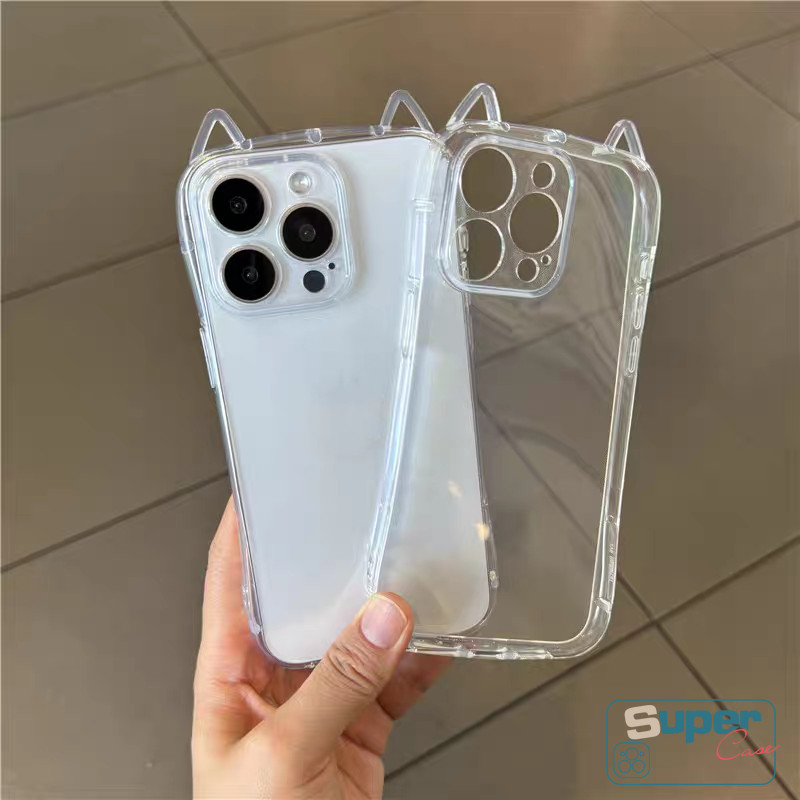 Ốp Lưng Tương Thích Cho IPhone 15 16 17 13 11 12 14 Pro Max X XR Air 7Plus XS Max 15 17 16 7 14 Plus Thời Trang Đơn Giản Sang Trọng Dễ Thương Ngọt Ngào Trong Suốt Bìa Mềm