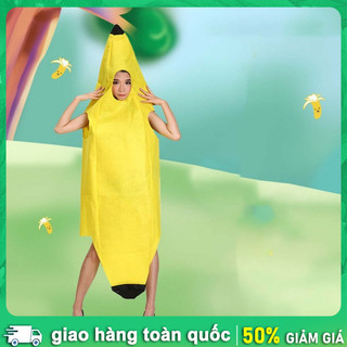 Đồ Halloween hóa trang cosplay quả chuối hấp dẫn cho buổi diễn và sự kiện
