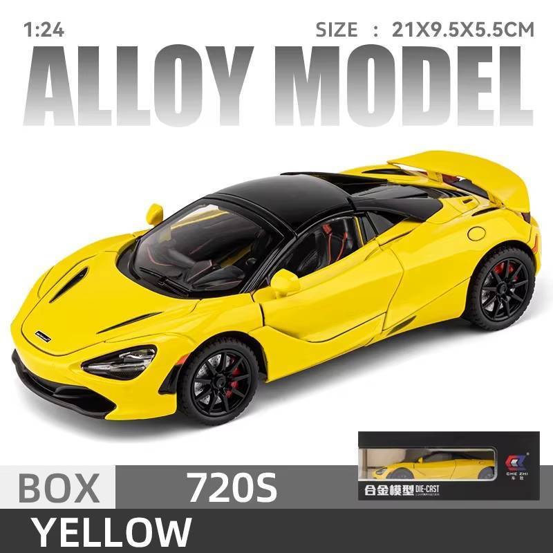 McLaren 720S Tỉ Lệ 1 / 24 Siêu Xe Canvas Nghệ Thuật Dành Cho Ô Tô Người Hâm Mộ Trang Trí Tường Nhà Không Khung