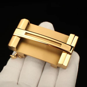 Khóa hình chữ H bằng thép không gỉ 00516 / Thép rắn / Khóa tự động đeo bên trong / Chiều rộng bên trong 3,5cm / Thích hợp cho Thắt lưng khe cắm thẻ rộng 3,3-3,45cm / Nam / Phiên bản Hàn Quốc Khóa thắt lưng / Phụ kiện thắt lưng quần