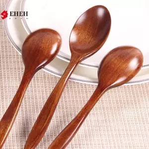 Muỗng Gỗ 18cm Tre Dụng Cụ Nấu Ăn Cà Phê Nhà Bếp Muỗng Cà Phê Tablew VN