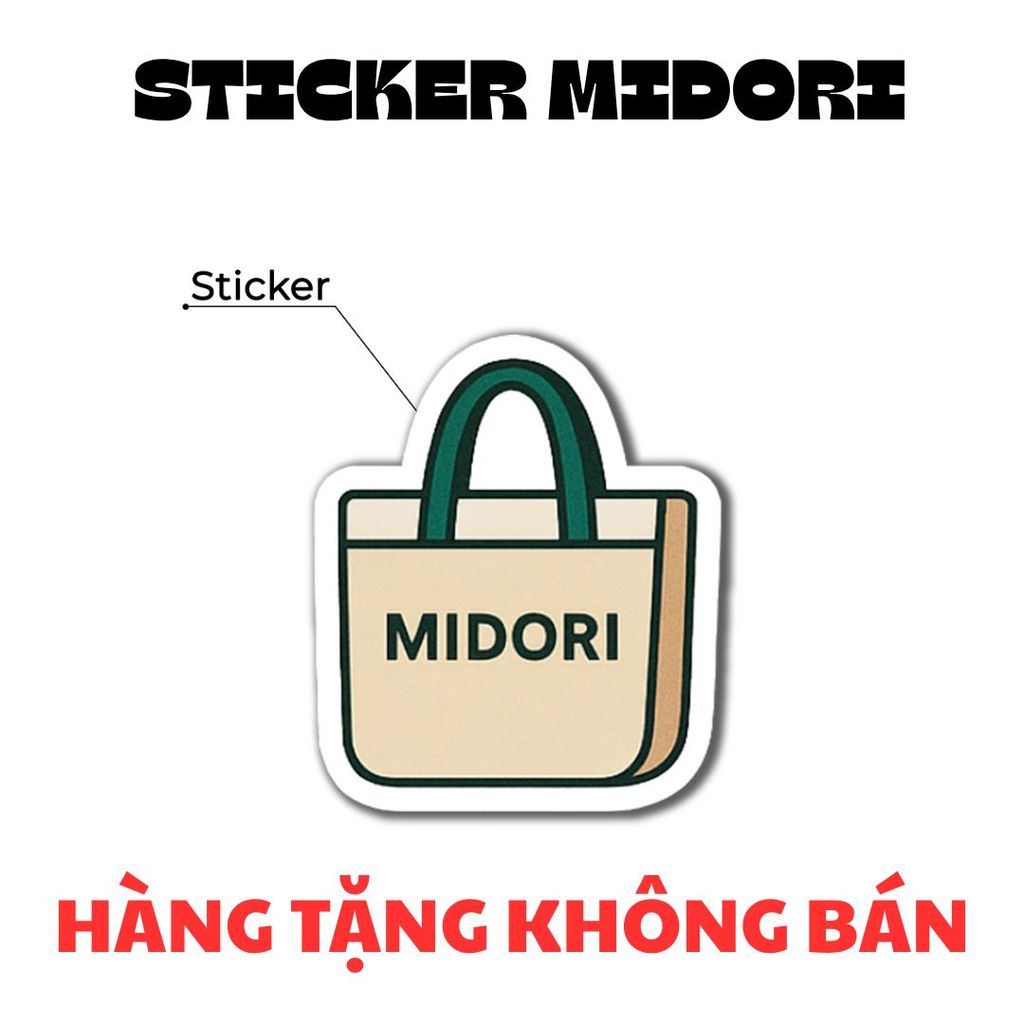 STICKER VÍ NỮ NHIỀU NGĂN DỄ THƯƠNG XINH XẮN | MIDORI STUDIO