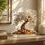 FUZOU Tulip Vật Trang Trí, Đồ Trang Trí Để Bàn Acrylic Phẳng 2D, Cây Trang Trí Nhà Thu Nhỏ Để Bàn Hoa Đứng Trang Trí Bàn Làm Việc