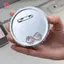 MJnmc Mini Từ Huy Hiệu Hiển Thị Chân Đế Acrylic Trong Suốt Cao Cho Thẻ Tên Triển Lãm Bàn Phụ Kiện Bền Mới