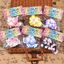Đồ chơi Squishy gia đình Pinch dễ thương Bộ đồ chơi đất sét mềm để giảm căng thẳng và vui nhộn