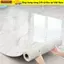 Giấy dán tường tự dính BAMBOOB, Gạch lát sàn đá cẩm thạch giả chống trượt, Miếng dán sàn trang trí chống mài mòn và chống mài mòn đơn giản cho phòng tắm nhà bếp