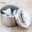 GCDHome Thép không gỉ y tế bình đựng bông khử trùng Bình chứa HOT