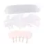 Quạt cầm tay bằng nhựa Mini trong suốt 50 chiếc Quạt thủ công vẽ tranh DIY có thể tái sử dụng để ủng hộ bữa tiệc sinh nhật Trang trí nội thất [VN]